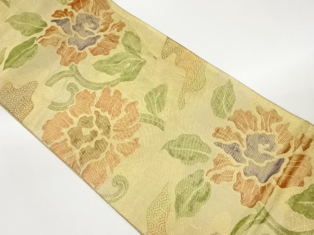 JAPANESE FUKURO OBI / WOVEN MICHINAGADORI / ARTIST WORK